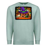 Seafoam halloween heifer Premium Sweatshirt - Jasminsmagicworld