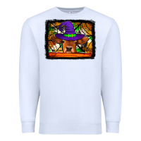 White halloween heifer Premium Sweatshirt - Jasminsmagicworld