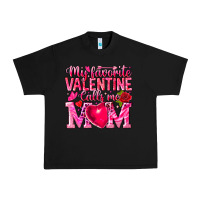 Black My Favorite Valentine Calls Me Urban Heavy Tee - CowhideDigitalArt