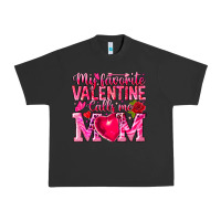 Pigment Black My Favorite Valentine Calls Me Urban Heavy Tee - CowhideDigitalArt