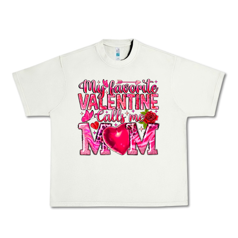 My Favorite Valentine Calls Me Urban Heavy Tee by CowhideDigitalArt | Teevron
