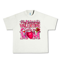Pistachio My Favorite Valentine Calls Me Urban Heavy Tee - CowhideDigitalArt