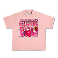 Salmon My Favorite Valentine Calls Me Urban Heavy Tee - CowhideDigitalArt