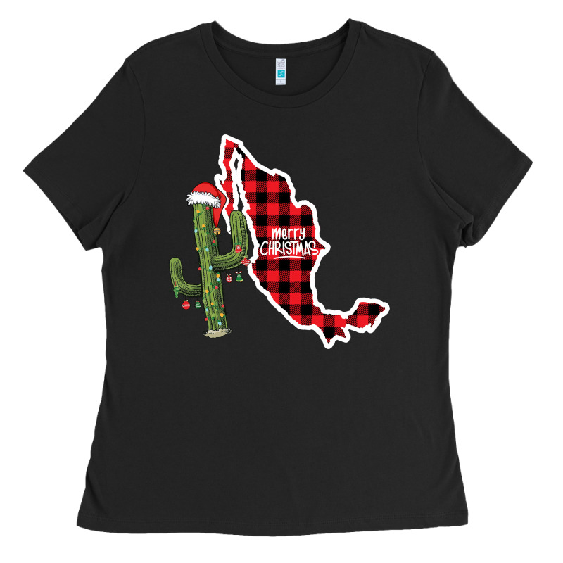 Merry Christmas Ladies Tee by CowhideDigitalArt | Teevron