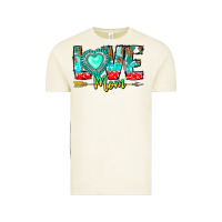 Vintage Arctic Love Mom Vintage Tee - CowhideDigitalArt