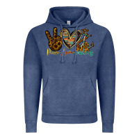Vintage Denim peace love anchors Vintage Hoodie - RacoonDesign