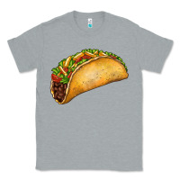 Heather Grey Taco Classic Tee - FaDigitalArtStudio