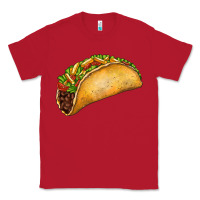 Red Taco Classic Tee - FaDigitalArtStudio