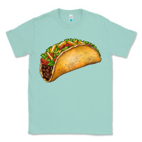 Seafoam Taco Classic Tee - FaDigitalArtStudio