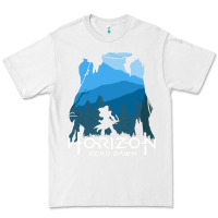 White horizon zero dawn Premium Tee - DesigneFamous