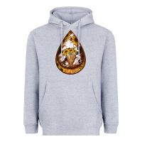 Heather Grey sunflower tooled leather bullskull teardrop earrings Heavyweight Hoodie - Jasminsmagicworld
