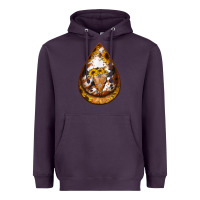 Plum sunflower tooled leather bullskull teardrop earrings Heavyweight Hoodie - Jasminsmagicworld