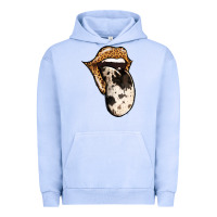 Pigment Grape Ice Western Leopard Cowhide Tongue Urban Hoodie - Jasminsmagicworld