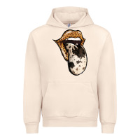 Sandshell Western Leopard Cowhide Tongue Urban Hoodie - Jasminsmagicworld