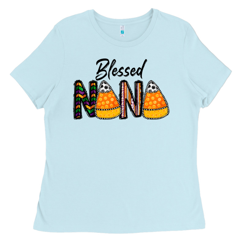 Blessed Nana Ladies Tee by CowhideDigitalArt | Teevron