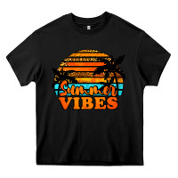 Black Summer Vibes Heavy Core Tee - Jasminsmagicworld