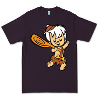 Plum bamm bamm Premium Tee - DesigneFamous