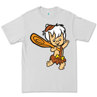 Dove Grey bamm bamm Premium Tee - DesigneFamous