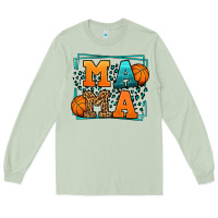 Matcha leopard basketball mama Mother's Day Long Sleeve Tee - LillyAllenDesigns