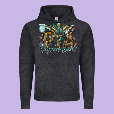 Physician Assistant Vintage Hoodie Designed By Racoondesign