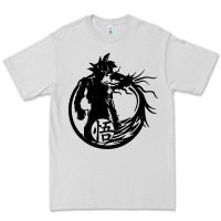 Dove Grey goku super saiyan ultra dragon Premium Tee - DesigneFamous