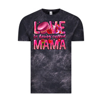 Cloud Black Love is Being Called Mama Vintage Tee - CowhideDigitalArt