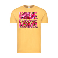 Vintage Mustard Love is Being Called Mama Vintage Tee - CowhideDigitalArt