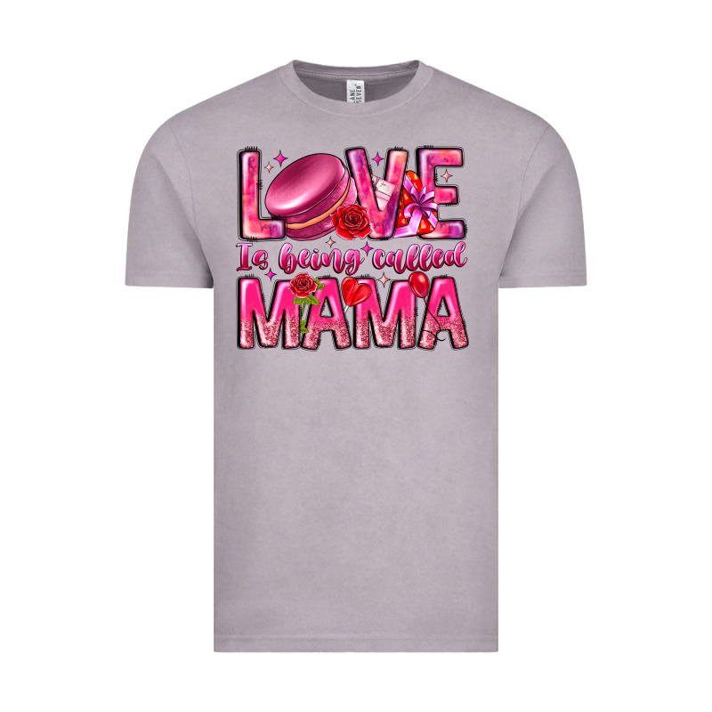 Love Is Being Called Mama Vintage Tee by CowhideDigitalArt | Teevron