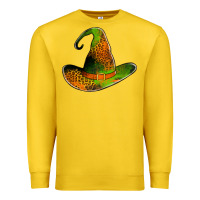 Lemon leopard witch hat Premium Sweatshirt - Jasminsmagicworld