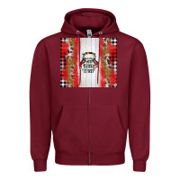 Burgundy western you serious clark Zipper Hoodie - Jasminsmagicworld