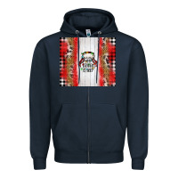 Navy western you serious clark Zipper Hoodie - Jasminsmagicworld
