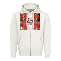 Oatmeal Heather western you serious clark Zipper Hoodie - Jasminsmagicworld