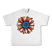 Lunar Rock Patriotic Sunflower Urban Heavy Tee - Jasminsmagicworld