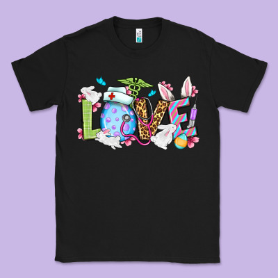 Easter Day Love Nurse Classic Tee Designed By Oliviacreatesart