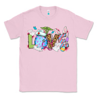 Bubblegum Pink Easter Day Love Nurse Classic Tee - OliviaCreatesArt