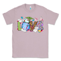 Lilac Easter Day Love Nurse Classic Tee - OliviaCreatesArt