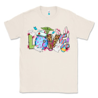 Natural Easter Day Love Nurse Classic Tee - OliviaCreatesArt
