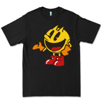 Black pacman Premium Tee - DesigneFamous