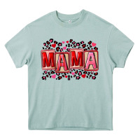Arona Pink leopard mama Heavy Core Tee - FaDigitalArtStudio