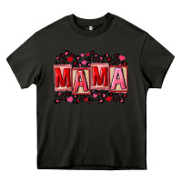 Asphalt Pink leopard mama Heavy Core Tee - FaDigitalArtStudio