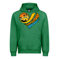 Emerald Bus Driver Off Duty Heart Urban Hoodie - Jasminsmagicworld