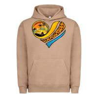 Pigment Burro Bus Driver Off Duty Heart Urban Hoodie - Jasminsmagicworld