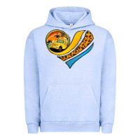 Pigment Grape Ice Bus Driver Off Duty Heart Urban Hoodie - Jasminsmagicworld