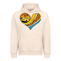 Sandshell Bus Driver Off Duty Heart Urban Hoodie - Jasminsmagicworld