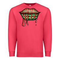 Cardinal summer vibes watermelon lips Premium Sweatshirt - Jasminsmagicworld