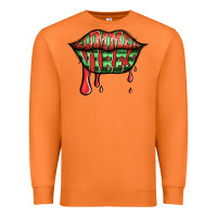 Carrot summer vibes watermelon lips Premium Sweatshirt - Jasminsmagicworld