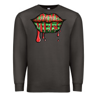Smoke summer vibes watermelon lips Premium Sweatshirt - Jasminsmagicworld