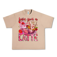 Burro Love You Latte Valentine Cupid Urban Heavy Tee - CowhideDigitalArt