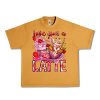 Peanut Butter Love You Latte Valentine Cupid Urban Heavy Tee - CowhideDigitalArt