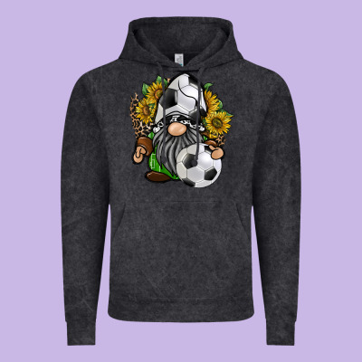 Soccer Gnome Vintage Hoodie Designed By Racoondesign